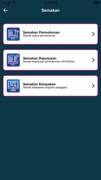 Zrzuty ekranu UPUPocket