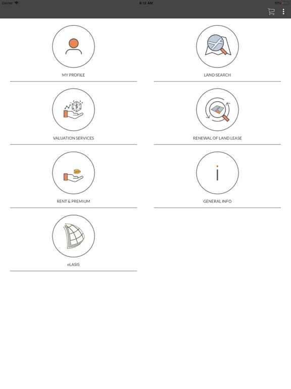 mobile LASIS iPad  Screenshots