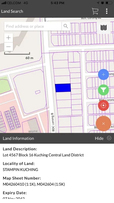 mobile LASIS Screenshots