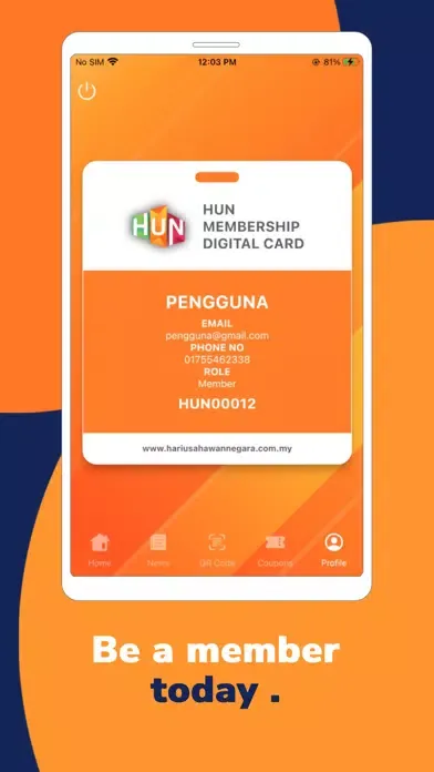 Ảnh chụp màn hình của Hari Usahawan Negara (HUN)