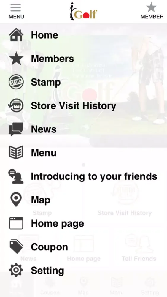 Zrzuty ekranu Best golf shop "JGolf"