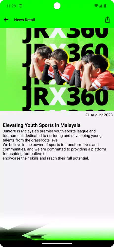 JuniorX سکرین شاٹس