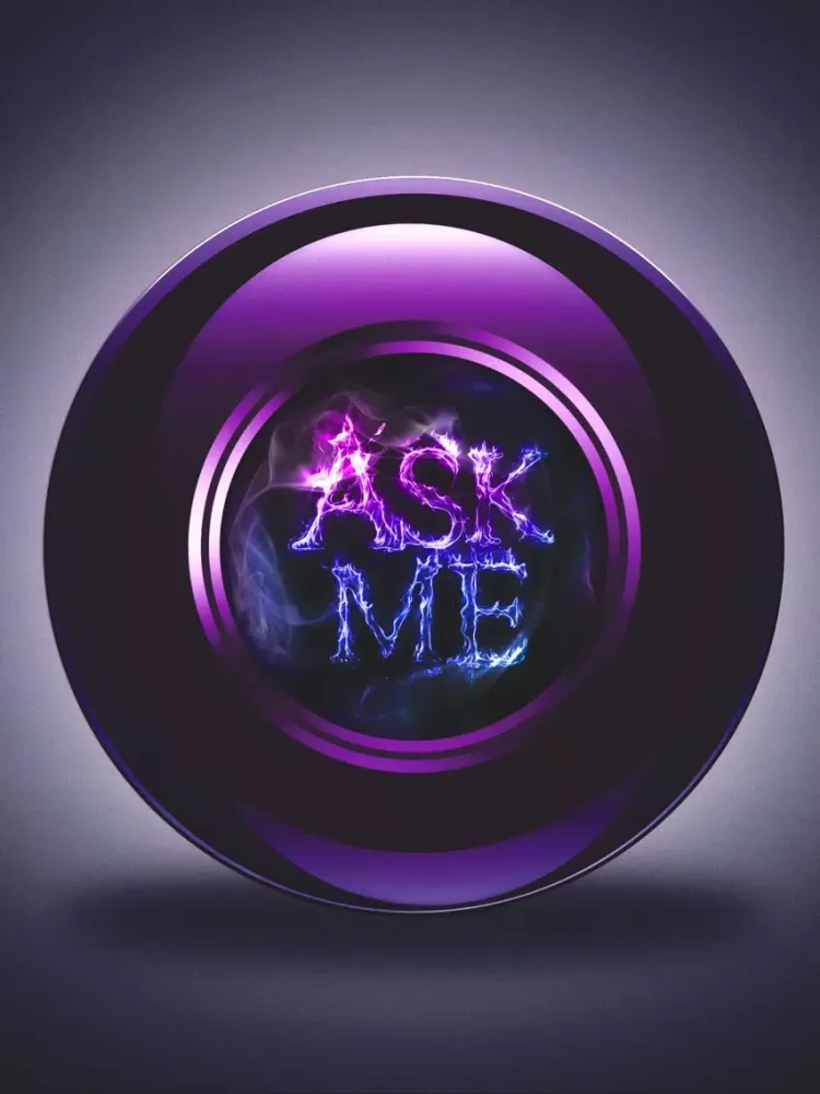 Tangkapan skrin mystic magic 8 ball crystal iPad 