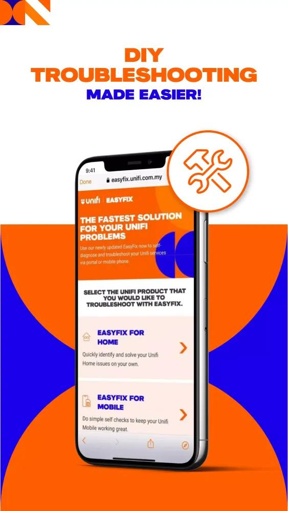 MyUnifi स्क्रीनशॉट