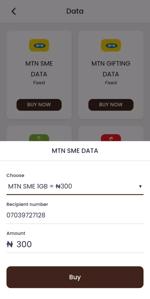 تصاویر MyPaypadi VTU