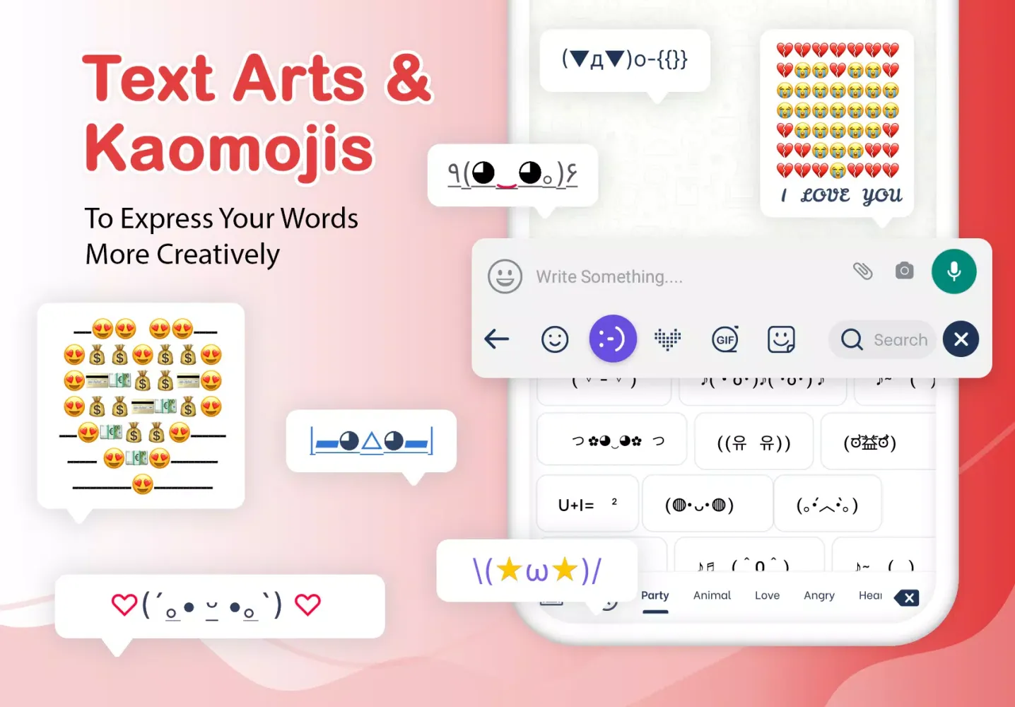 Love Keyboard - Neon Themes Ekran Görüntüleri
