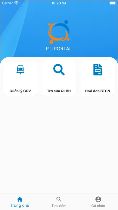 Capturas de pantalla de PTI Portal
