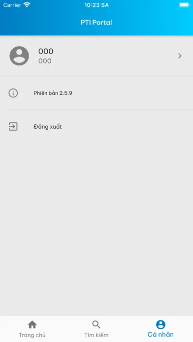 Capturas de pantalla de PTI Portal