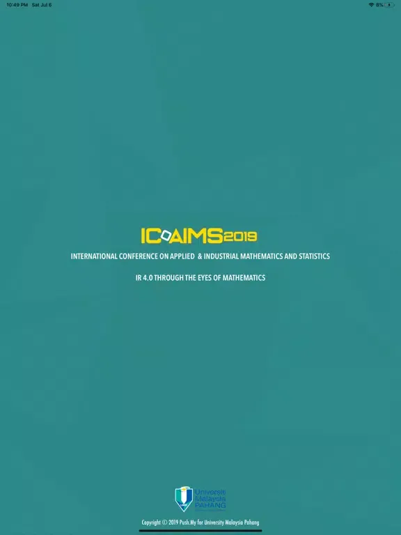 تصاویر ICOAIMS 2019 iPad 
