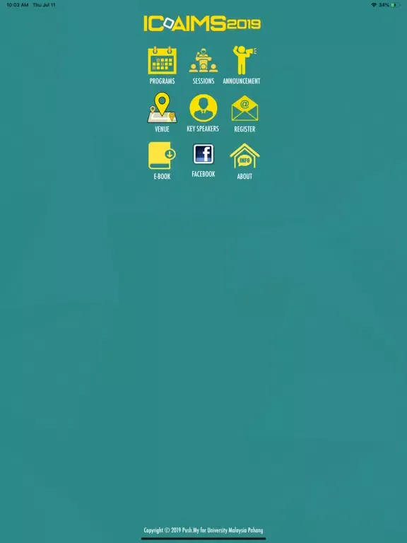 تصاویر ICOAIMS 2019 iPad 