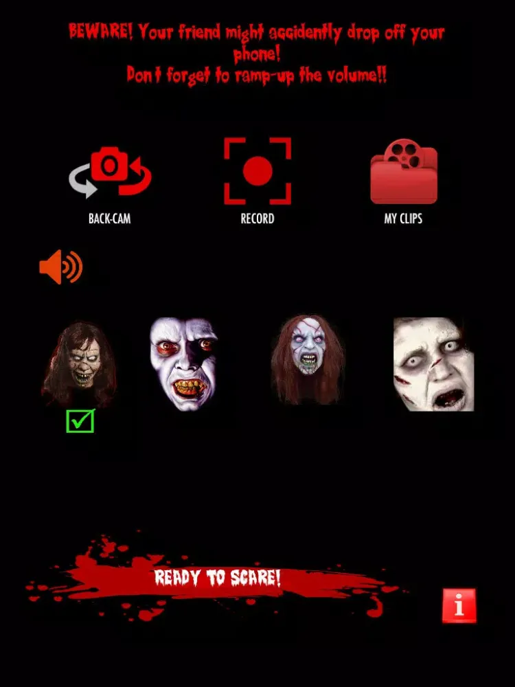 Spooky Cam iPad  Screenshots