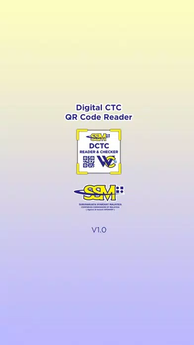 Tangkapan layar SSM DCTC QR READER