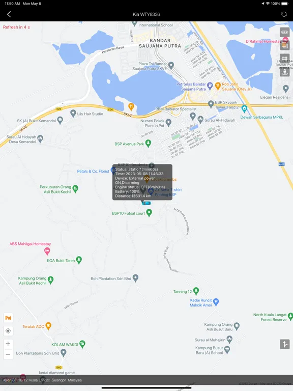 Techcom GPS iPad  Screenshots