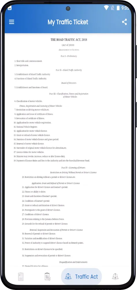 My Traffic Ticket Jamaica سکرین شاٹس