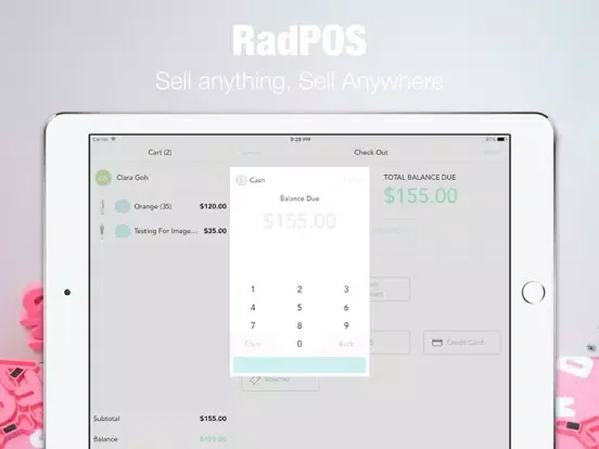 RadPOS iPad  Ekran Görüntüleri