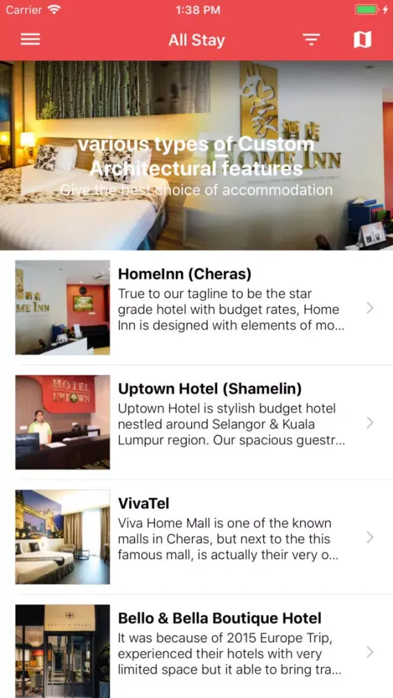 Tangkapan layar Go Cheras