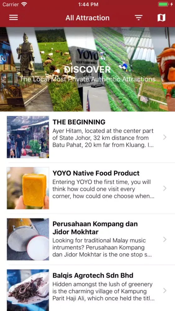 Ảnh chụp màn hình của Visit Yong Peng