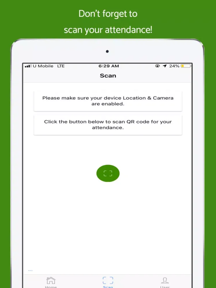 UUM Attendance iPad 應用截圖