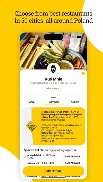 Zjedz.my: Restaurant bookings应用截图