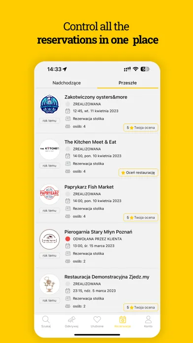Zjedz.my: Restaurant bookings应用截图