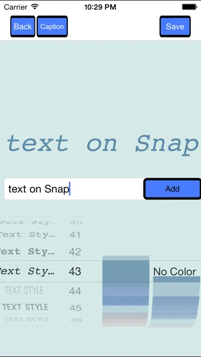Text On Snap應用截圖
