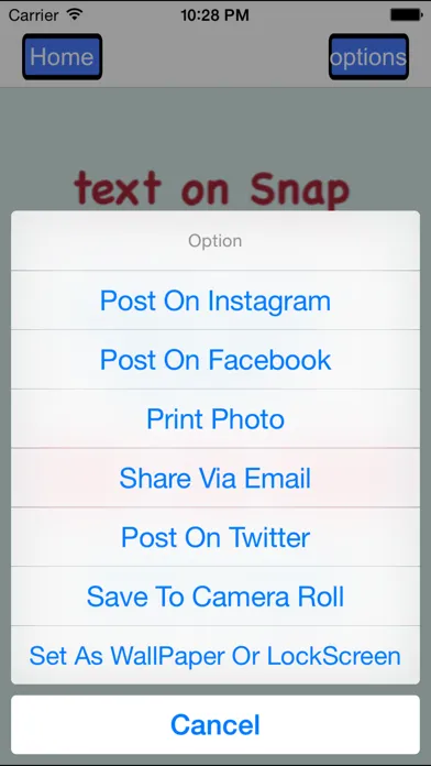Text On Snap應用截圖