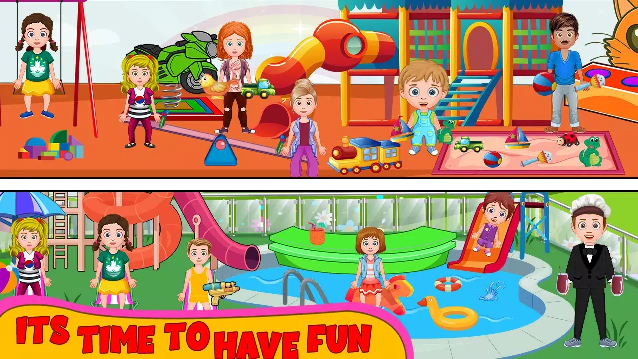 My FamilyTown Fun Beach Picnic应用截图