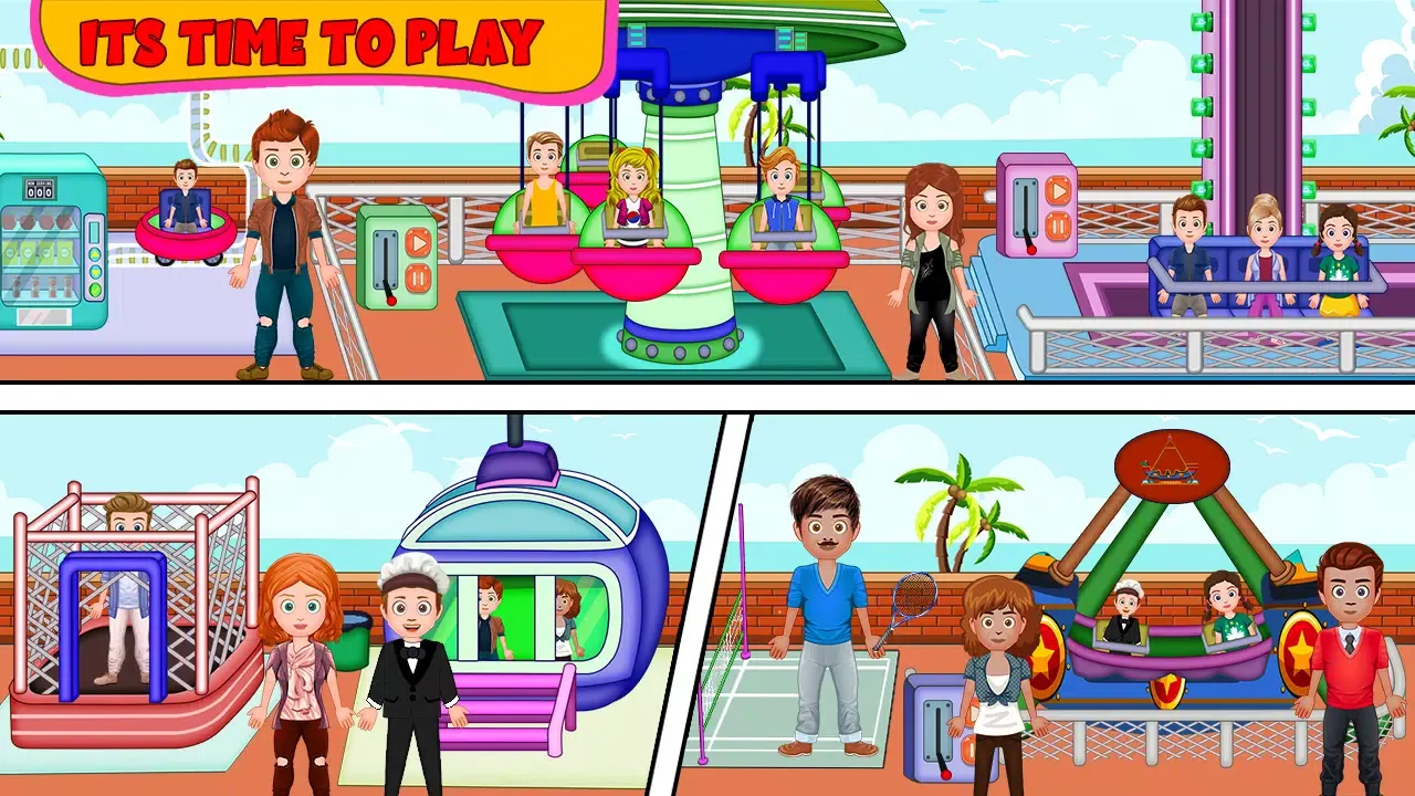 My FamilyTown Fun Beach Picnic应用截图