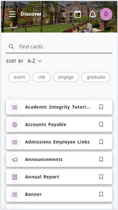 Capturas de pantalla de The University of Scranton