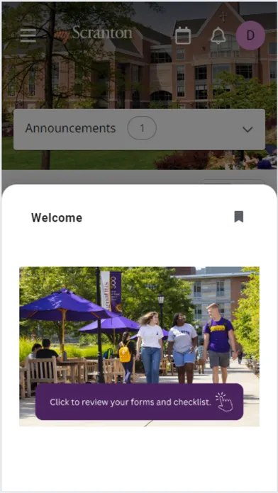 Capturas de pantalla de The University of Scranton