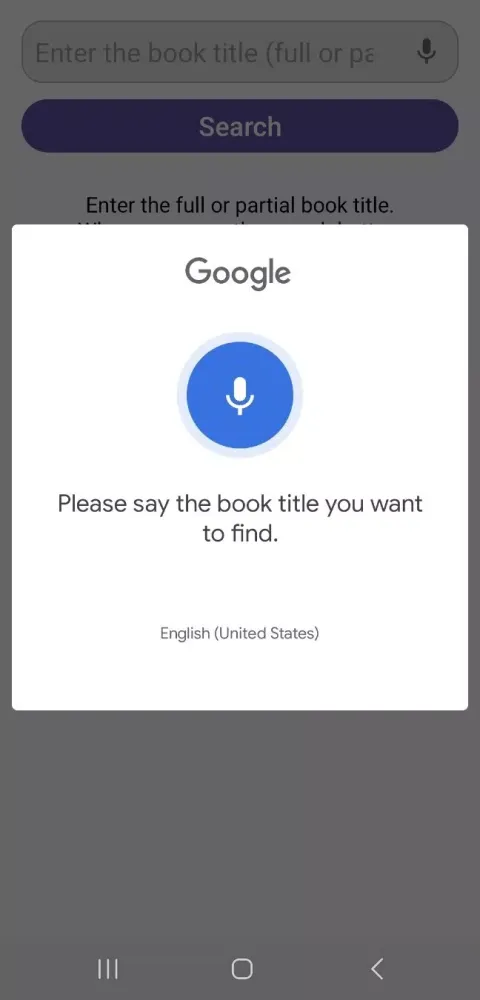 Book Finder in Shelf应用截图