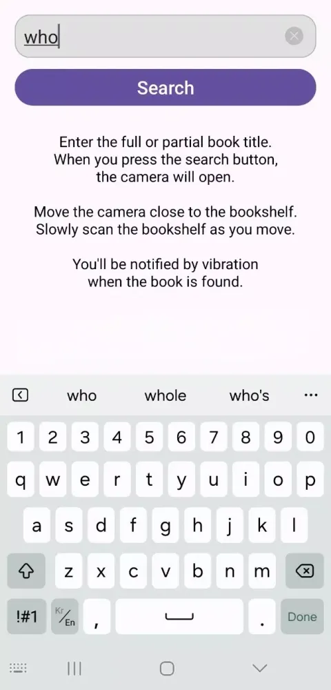 Book Finder in Shelf应用截图