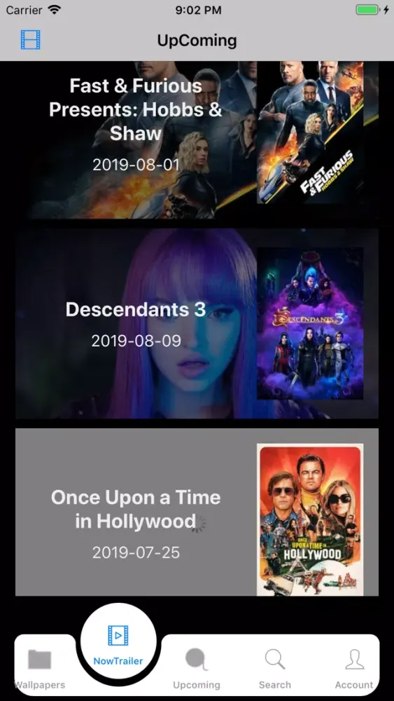 movie box - play show Wall Ekran Görüntüleri