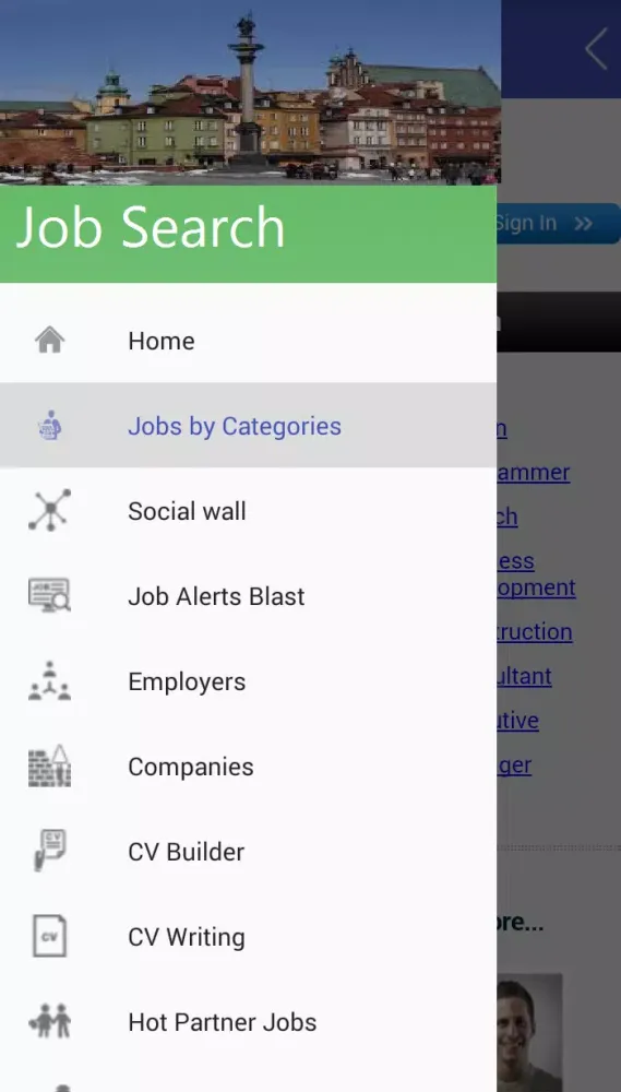 Capturas de pantalla de Poland Jobs