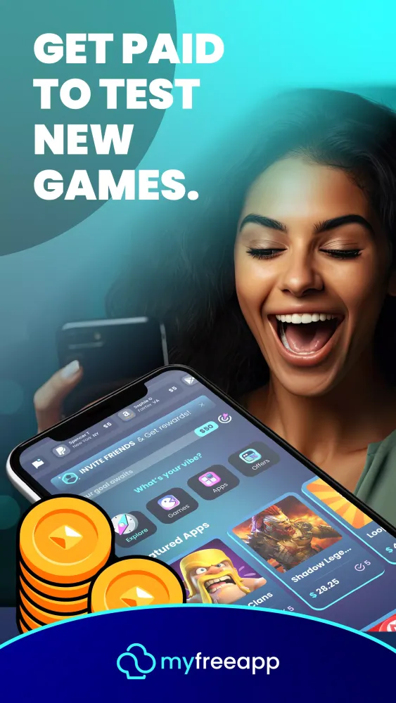 MyFreeApp－Play Games for Money স্ক্রিনশট