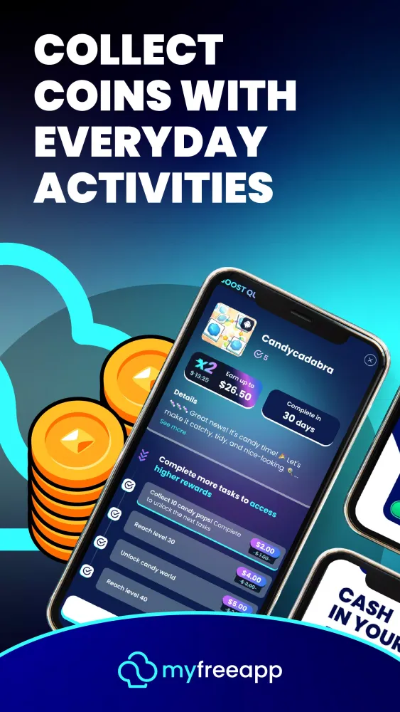 MyFreeApp－Play Games for Money স্ক্রিনশট