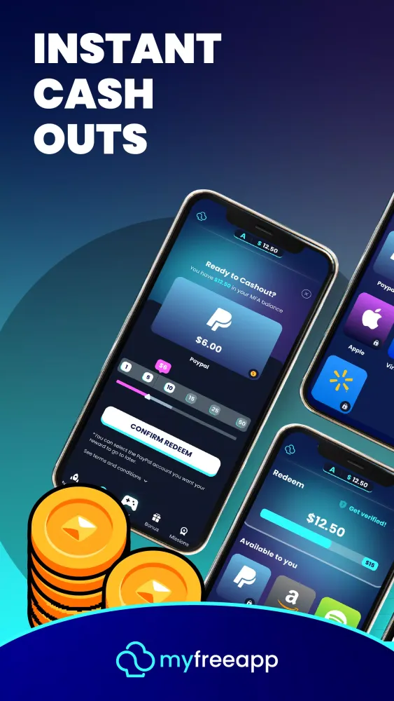 MyFreeApp－Play Games for Money স্ক্রিনশট
