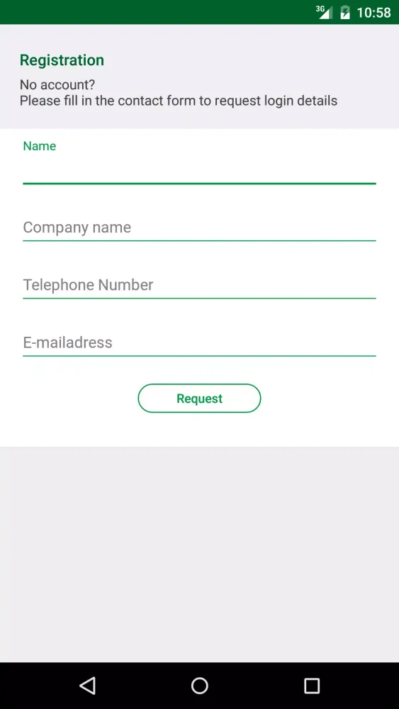 Screenshot di Habasit ServicePilot