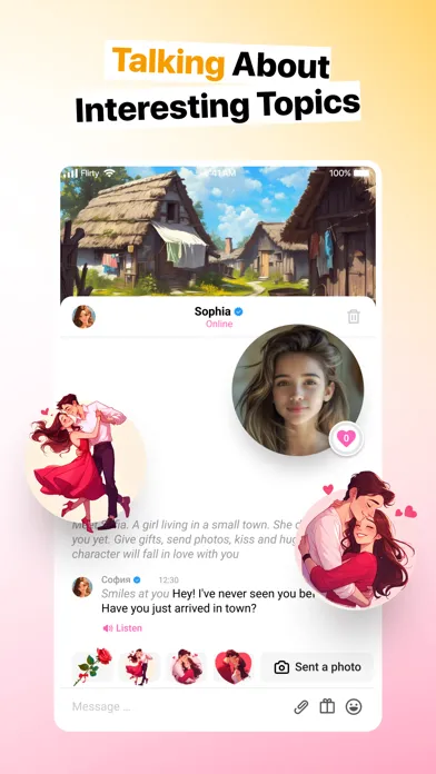 Captures d'écran de My Charm AI: Virtual Companion