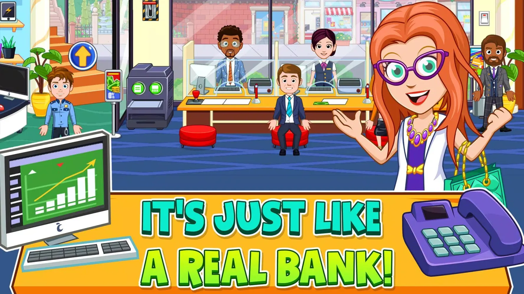 My City : Bank Screenshots