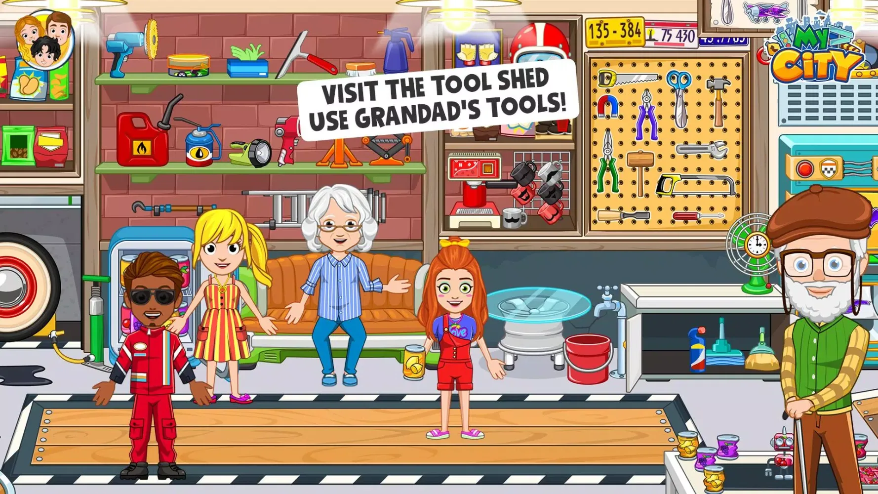 Capturas de pantalla de My City : Grandparents Home
