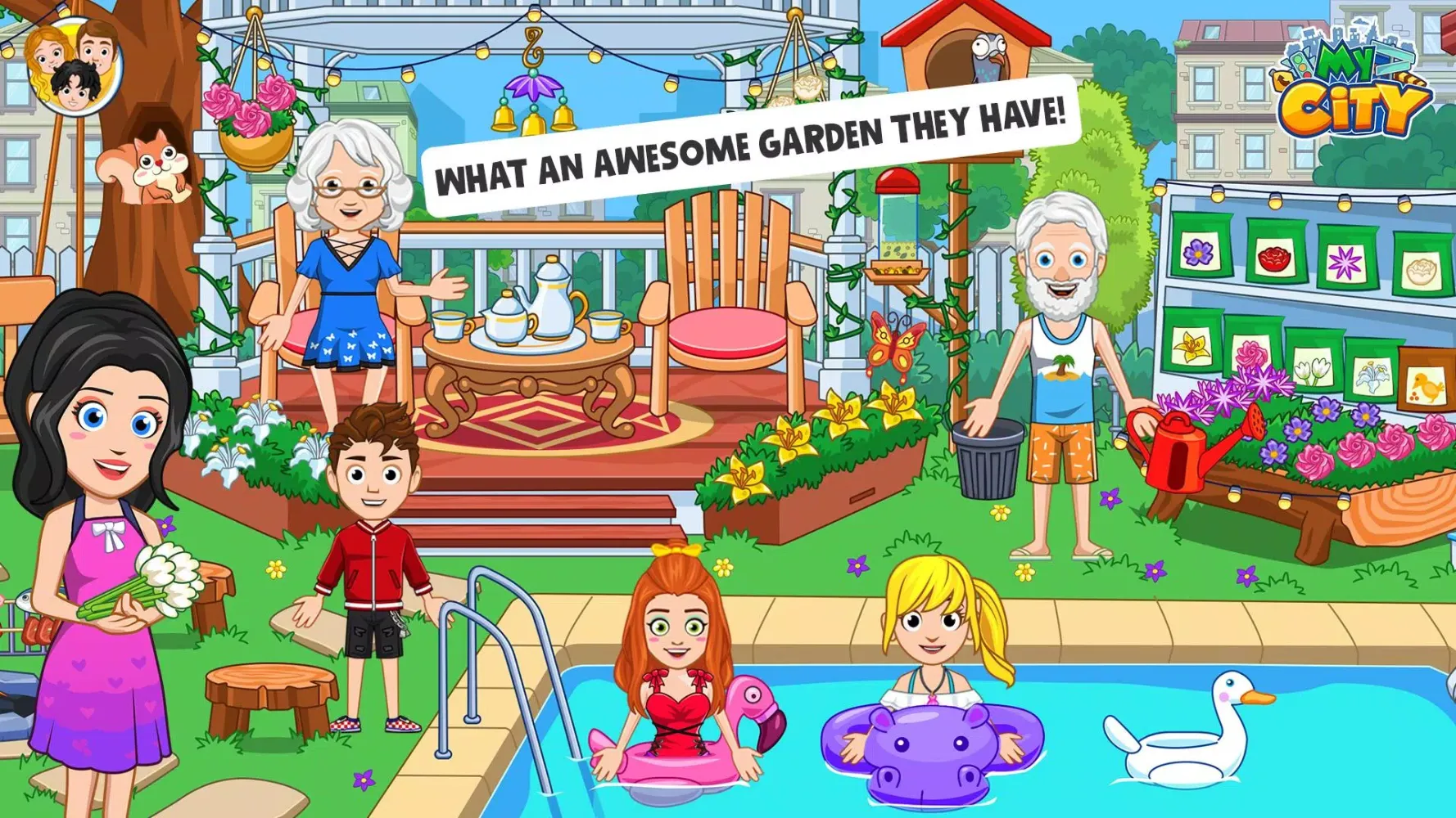Capturas de pantalla de My City : Grandparents Home