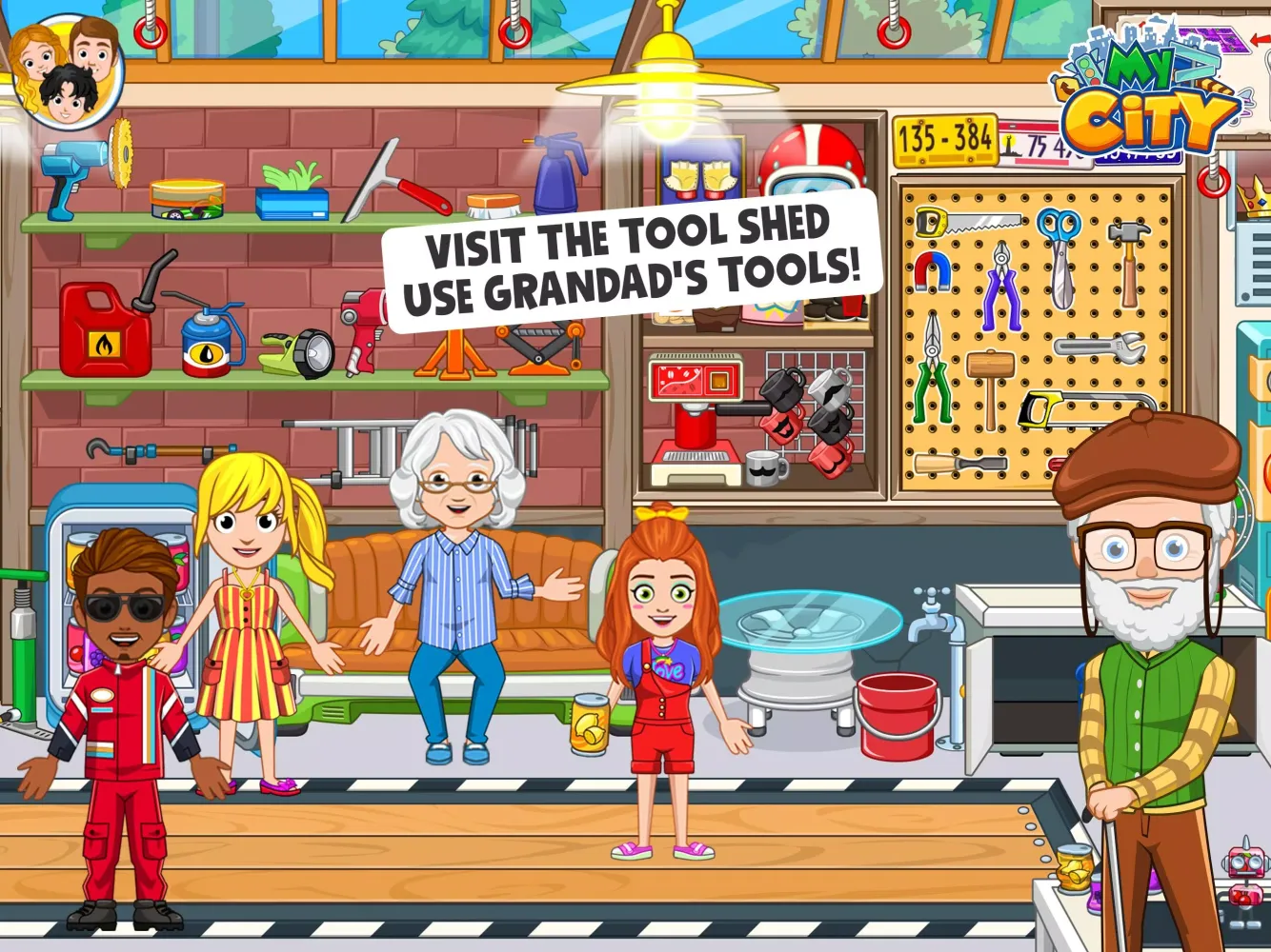 Capturas de pantalla de My City : Grandparents Home