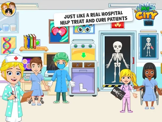 Captures d'écran de My City : Hospital iPad 