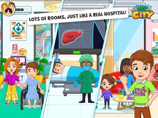 Captures d'écran de My City : Hospital iPad 