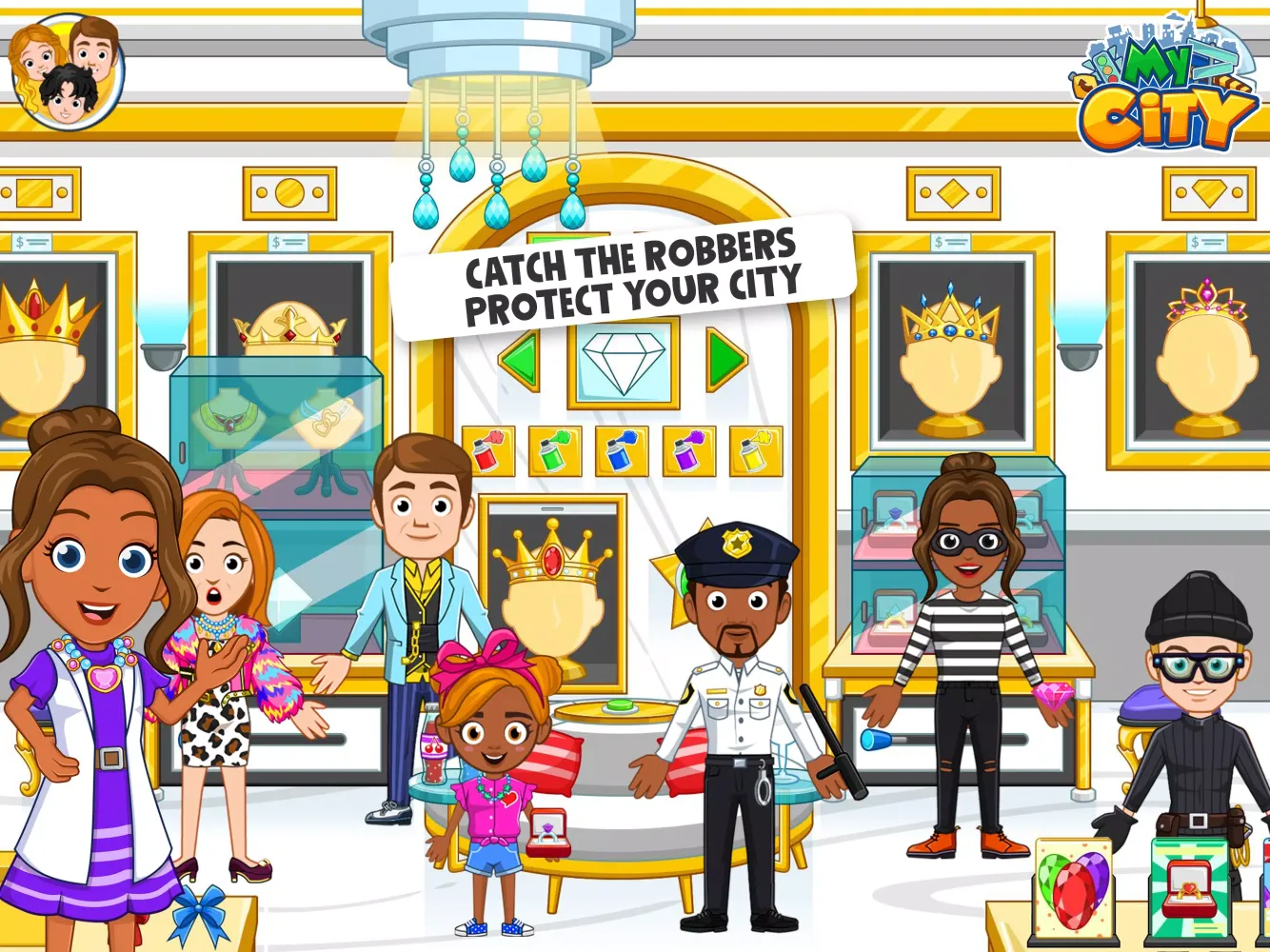 My City: Police Game for Kids Screenshots