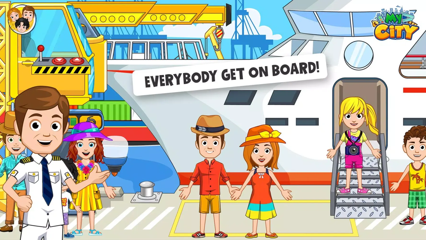 ภาพหน้าจอของ My City - Boat adventures