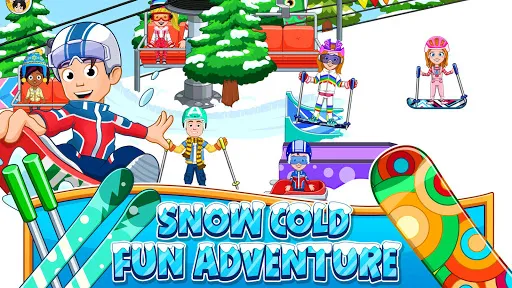 Tangkapan layar My City : Ski Resort