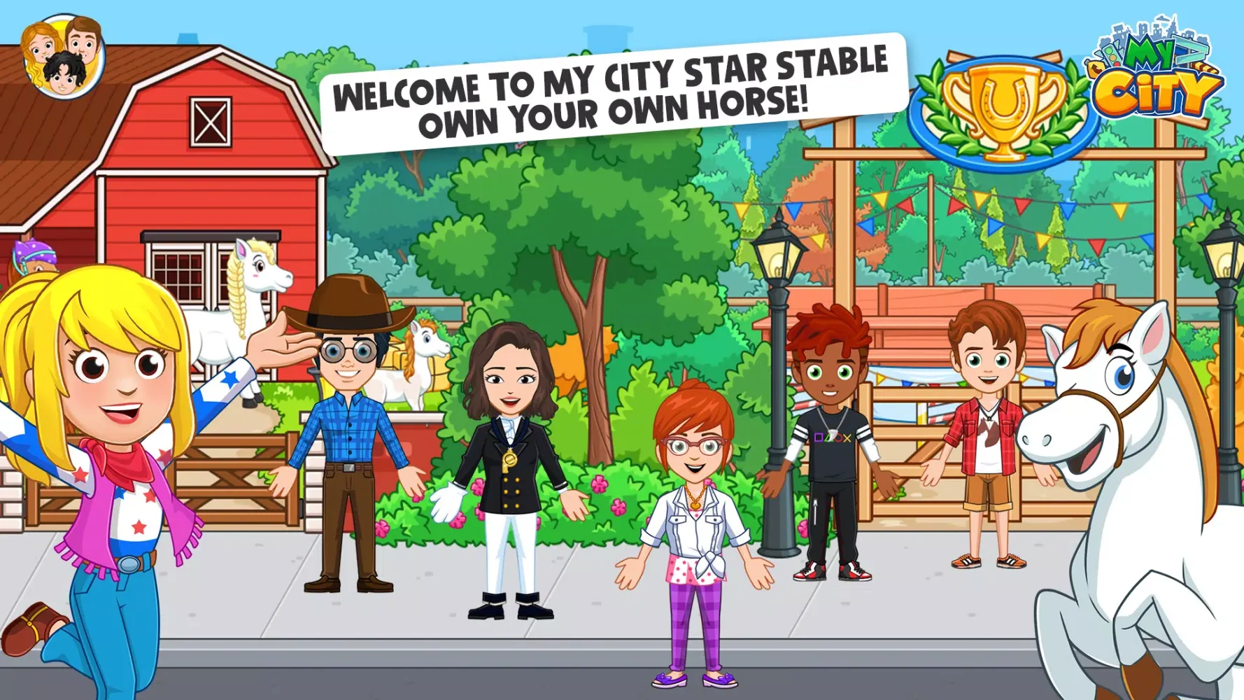 My City: Star Horse Stable Screenshots
