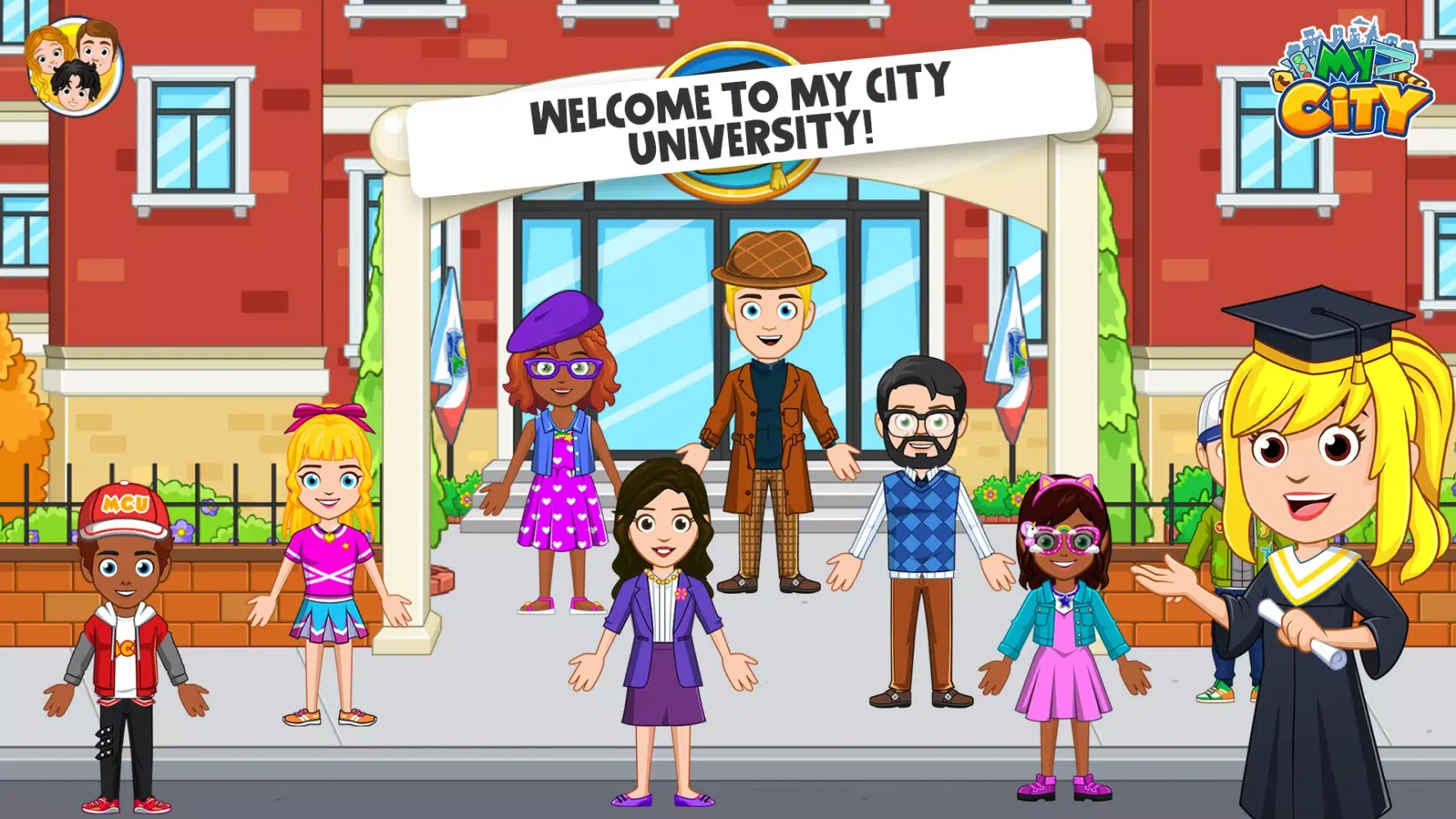 ภาพหน้าจอของ My City : University